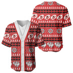 Dragons Rugby Christmas Baseball Jersey Aboriginal Seamless Cardigan Inspired
