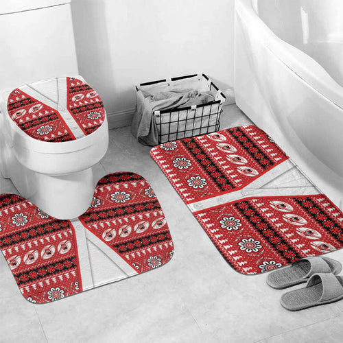 Dragons Rugby Christmas Bathroom Set Aboriginal Seamless Cardigan Inspired