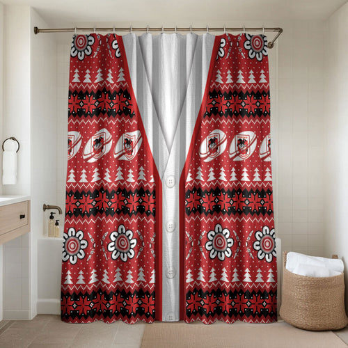 Dragons Rugby Christmas Bathroom Set Aboriginal Seamless Cardigan Inspired
