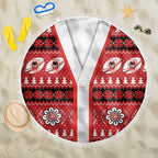 Dragons Rugby Christmas Beach Blanket Aboriginal Seamless Cardigan Inspired
