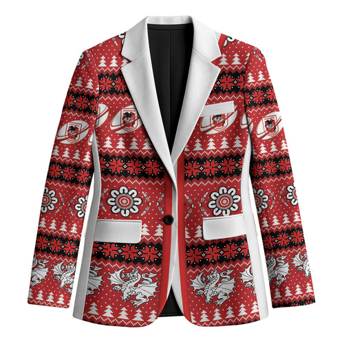 Dragons Rugby Christmas Blazer Aboriginal Seamless Cardigan Inspired