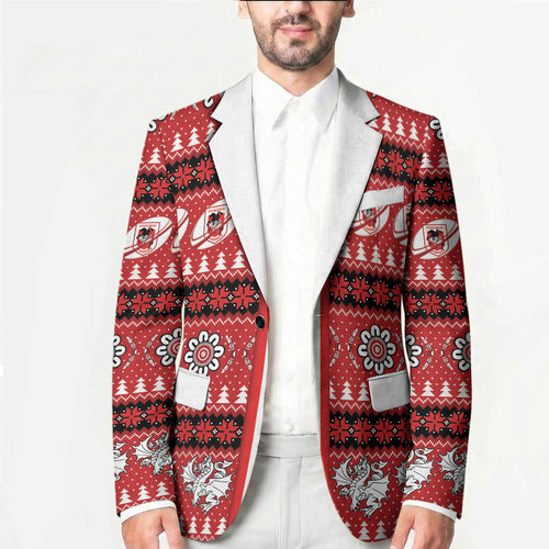Dragons Rugby Christmas Blazer Aboriginal Seamless Cardigan Inspired