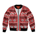 Dragons Rugby Christmas Bomber Jacket Aboriginal Seamless Cardigan Inspired