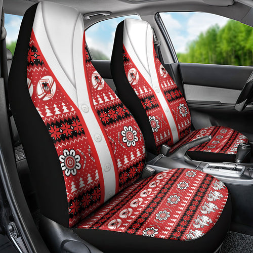 Dragons Rugby Christmas Car Seat Cover Aboriginal Seamless Cardigan Inspired