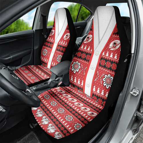 Dragons Rugby Christmas Car Seat Cover Aboriginal Seamless Cardigan Inspired
