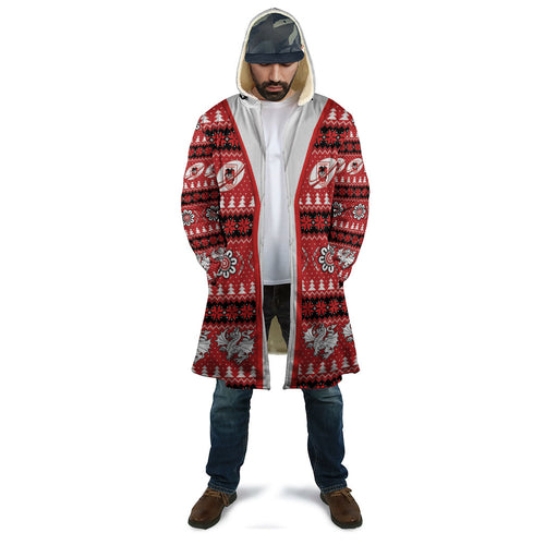 Dragons Rugby Christmas Cloak Aboriginal Seamless Cardigan Inspired