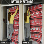 Dragons Rugby Christmas Door Cover Aboriginal Seamless Cardigan Inspired
