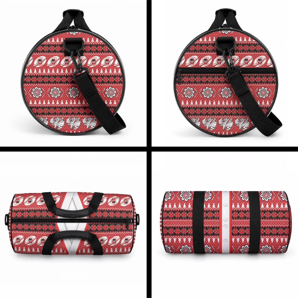 Dragons Rugby Christmas Duffle Bag Aboriginal Seamless Cardigan Inspired