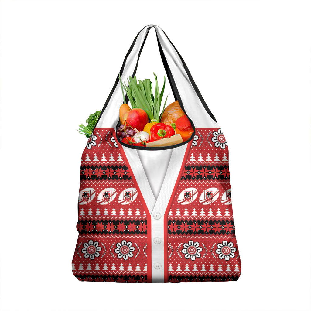 Dragons Rugby Christmas Grocery Bag Aboriginal Seamless Cardigan Inspired