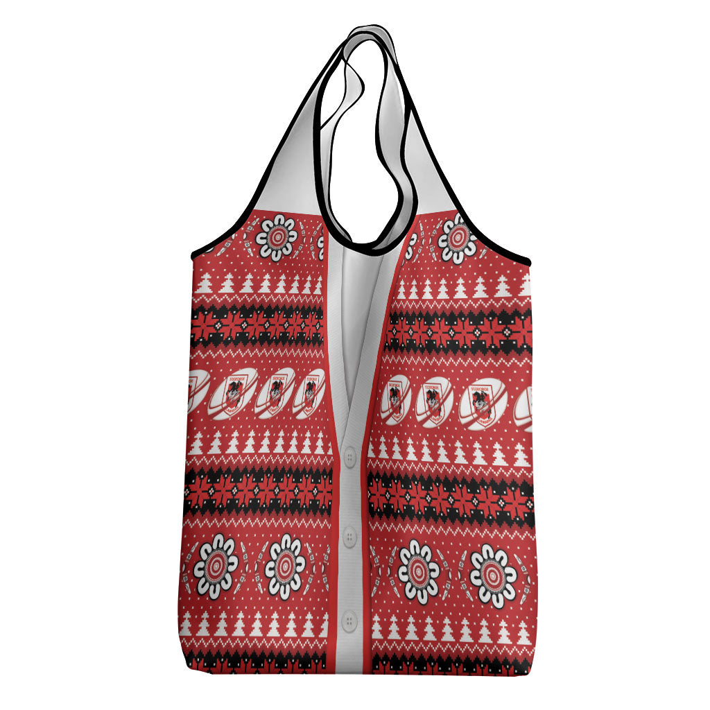 Dragons Rugby Christmas Grocery Bag Aboriginal Seamless Cardigan Inspired