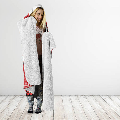 Dragons Rugby Christmas Hooded Blanket Aboriginal Seamless Cardigan Inspired