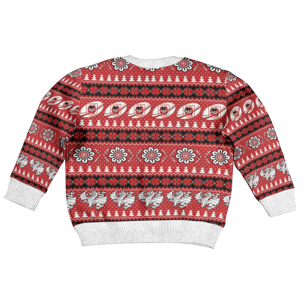 Dragons Rugby Christmas Kid Ugly Christmas Sweater Aboriginal Seamless Cardigan Inspired