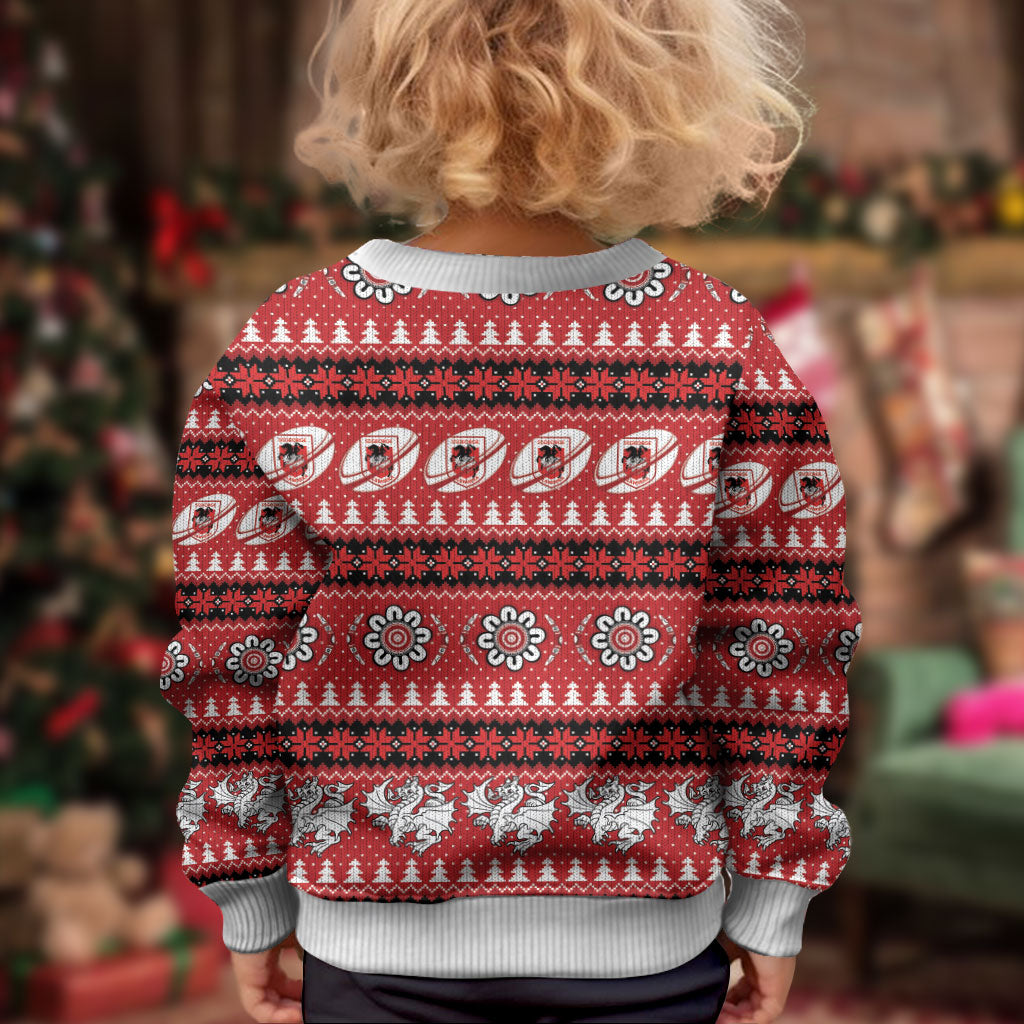 Dragons Rugby Christmas Kid Ugly Christmas Sweater Aboriginal Seamless Cardigan Inspired