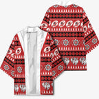 Dragons Rugby Christmas Kimono Aboriginal Seamless Cardigan Inspired