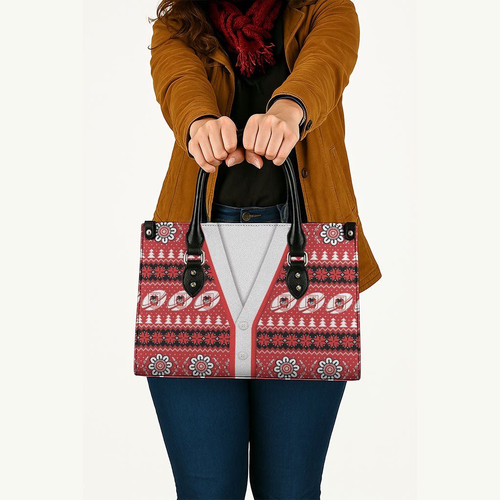 Dragons Rugby Christmas Leather Bag Aboriginal Seamless Cardigan Inspired