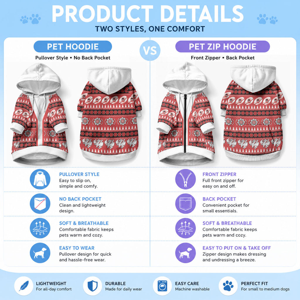 Dragons Rugby Christmas Pet Hoodie Aboriginal Seamless Cardigan Inspired
