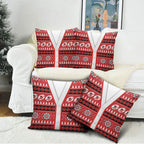 Dragons Rugby Christmas Pillow Cover Aboriginal Seamless Cardigan Inspired
