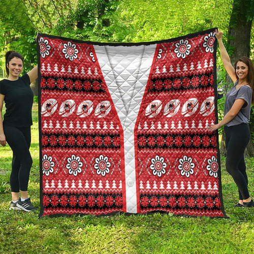 Dragons Rugby Christmas Quilt Aboriginal Seamless Cardigan Inspired