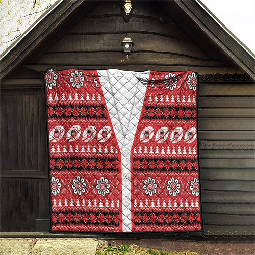 Dragons Rugby Christmas Quilt Aboriginal Seamless Cardigan Inspired