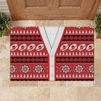 Dragons Rugby Christmas Rubber Doormat Aboriginal Seamless Cardigan Inspired