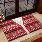 Dragons Rugby Christmas Rubber Doormat Aboriginal Seamless Cardigan Inspired