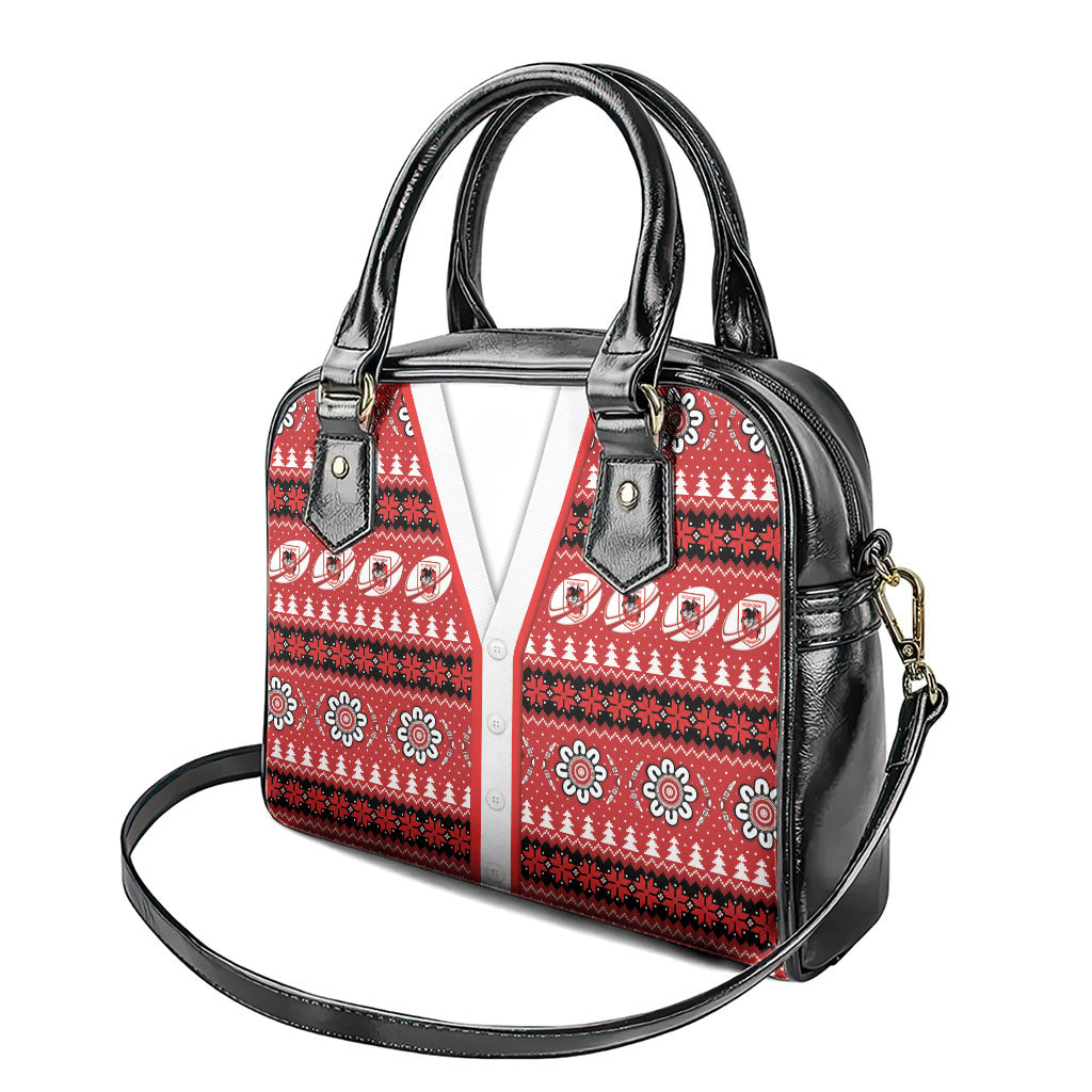 Dragons Rugby Christmas Shoulder Handbag Aboriginal Seamless Cardigan Inspired