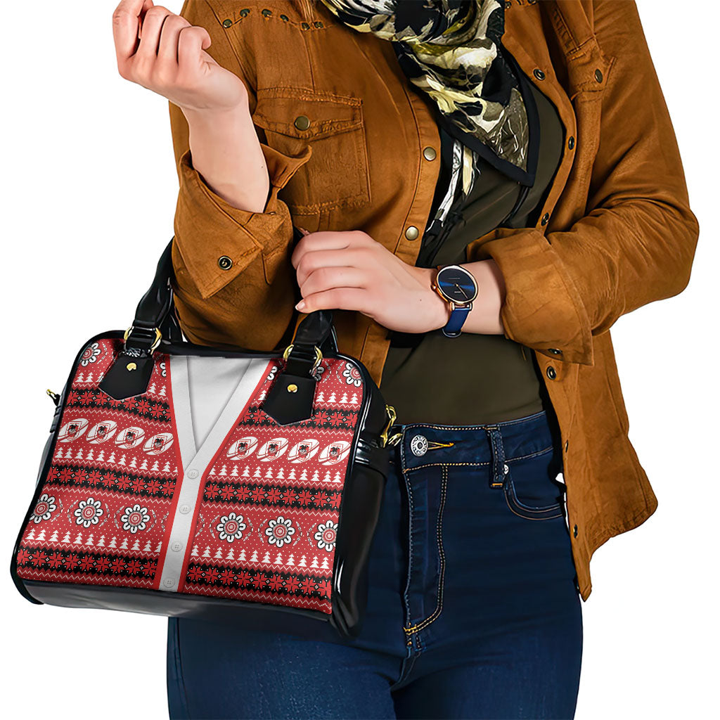 Dragons Rugby Christmas Shoulder Handbag Aboriginal Seamless Cardigan Inspired
