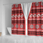 Dragons Rugby Christmas Shower Curtain Aboriginal Seamless Cardigan Inspired