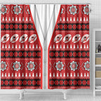 Dragons Rugby Christmas Shower Curtain Aboriginal Seamless Cardigan Inspired