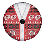 Dragons Rugby Christmas Spare Tire Cover Aboriginal Seamless Cardigan Inspired