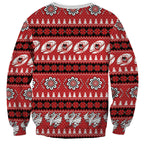 Dragons Rugby Christmas Sweatshirt Aboriginal Seamless Cardigan Inspired