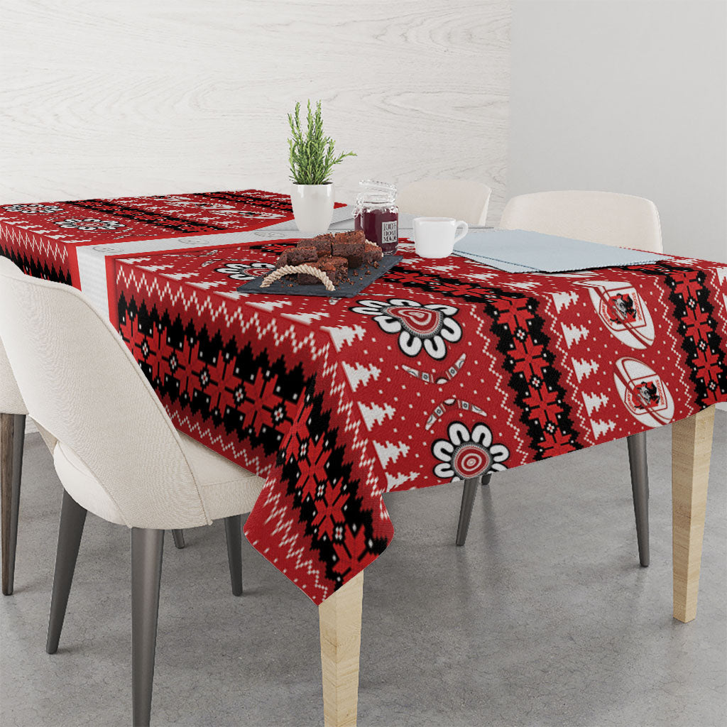 Dragons Rugby Christmas Tablecloth Aboriginal Seamless Cardigan Inspired