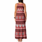 Dragons Rugby Christmas Tank Maxi Dress Aboriginal Seamless Cardigan Inspired