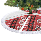 Dragons Rugby Christmas Tree Skirt Aboriginal Seamless Cardigan Inspired