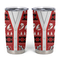 Dragons Rugby Christmas Tumbler Cup Aboriginal Seamless Cardigan Inspired