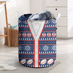 Roosters Rugby Christmas Laundry Basket Aboriginal Seamless Cardigan Inspired