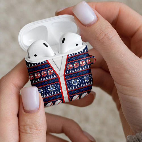 Roosters Rugby Christmas AirPods Case Aboriginal Seamless Cardigan Inspired