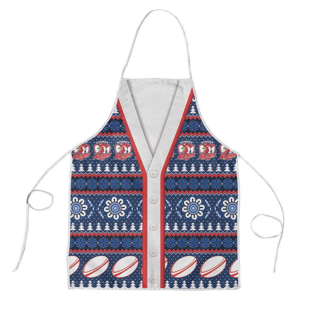 Roosters Rugby Christmas Apron Aboriginal Seamless Cardigan Inspired