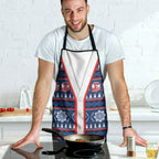 Roosters Rugby Christmas Apron Aboriginal Seamless Cardigan Inspired