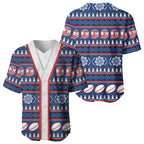Roosters Rugby Christmas Baseball Jersey Aboriginal Seamless Cardigan Inspired