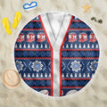 Roosters Rugby Christmas Beach Blanket Aboriginal Seamless Cardigan Inspired