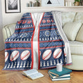 Roosters Rugby Christmas Blanket Aboriginal Seamless Cardigan Inspired