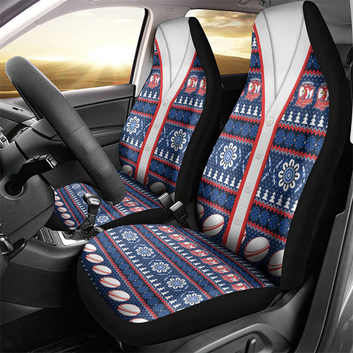 Roosters Rugby Christmas Car Seat Cover Aboriginal Seamless Cardigan Inspired