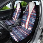 Roosters Rugby Christmas Car Seat Cover Aboriginal Seamless Cardigan Inspired