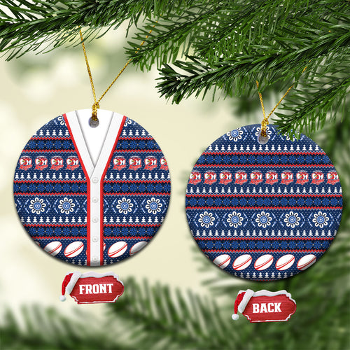 Roosters Rugby Christmas Ceramic Ornament Aboriginal Seamless Cardigan Inspired