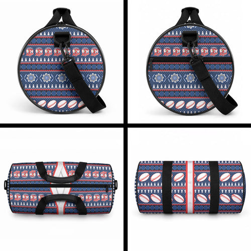 Roosters Rugby Christmas Duffle Bag Aboriginal Seamless Cardigan Inspired