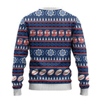 Roosters Rugby Christmas Ugly Christmas Sweater Aboriginal Seamless Cardigan Inspired