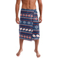 Roosters Rugby Christmas Lavalava Aboriginal Seamless Cardigan Inspired