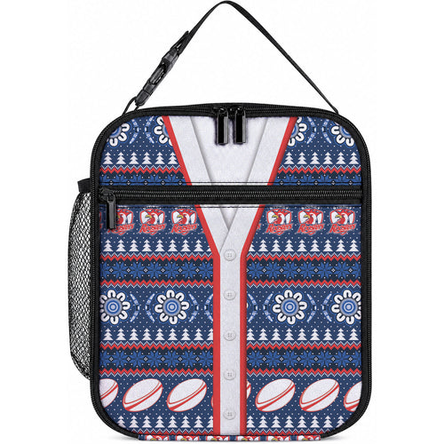 Roosters Rugby Christmas Lunch Bag Aboriginal Seamless Cardigan Inspired