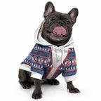 Roosters Rugby Christmas Pet Hoodie Aboriginal Seamless Cardigan Inspired